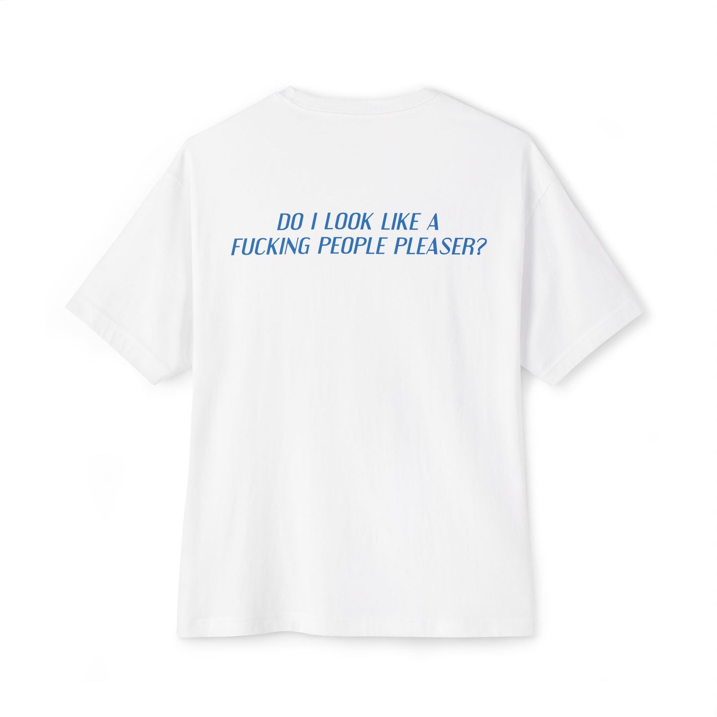 Unisex Oversized Boxy Tee: Bold Statement Tee, Casual Streetwear, Gift for Her, Comfortable Lounge Wear, Fun Graphic T-Shirt